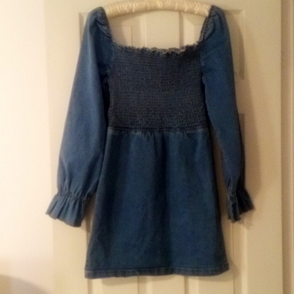 Blue Denim  Top - Size L - Picture 4 of 6